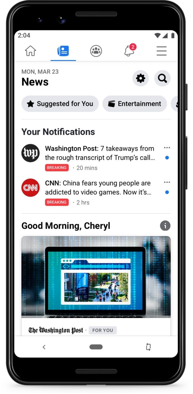 Facebook News
