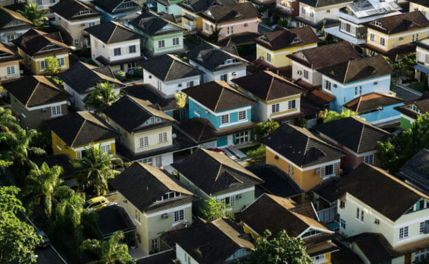 These are houses.