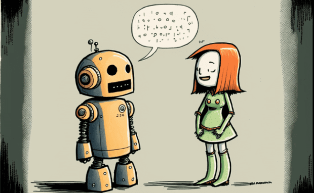 This represents AI.