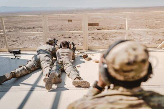 This represents the military.