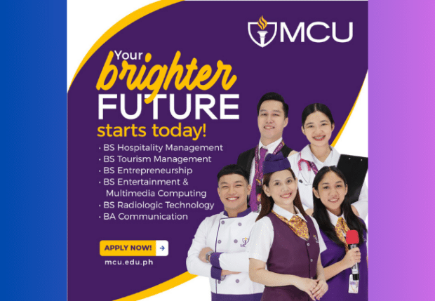 This is a list of Manila Central University's college programs with 100% scholarship slots.